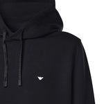 Felpa con cappuccio in misto cotone AF10013 EM004531UB118 EMPORIO ARMANI 