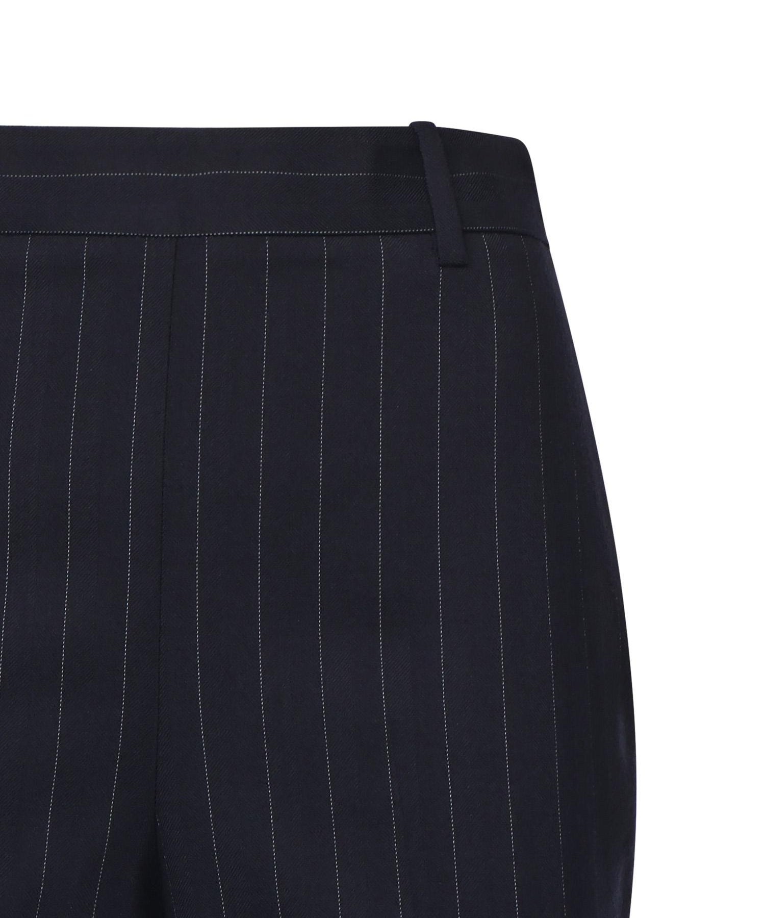Pantaloni gessati in misto lana 105671 A2QYEZ1 PINKO 