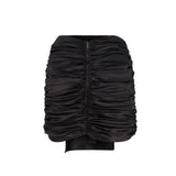 Minigonna in raso con fiocco F4CRCT FURAGN0000 DOLCE & GABBANA 