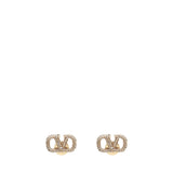 Orecchini Vlogo Signature in metallo e cristalli Swarovsk 8W2J0F85 YCWMH5 VALENTINO GARAVANI 