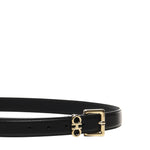 Cintura fissa con doppio Gancini 230346 780415001 FERRAGAMO 