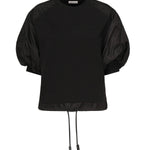 T-shirt con maniche a sbuffo<BR/> K10938C00022 89A1K999 MONCLER 