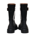 Stivali in pelle Vlogo The bold edition rainboots 5W2S0JU8 HEX0NO VALENTINO GARAVANI 