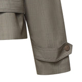 Trench Stan cropped TRFS22021276  THE FRANKIE SHOP 
