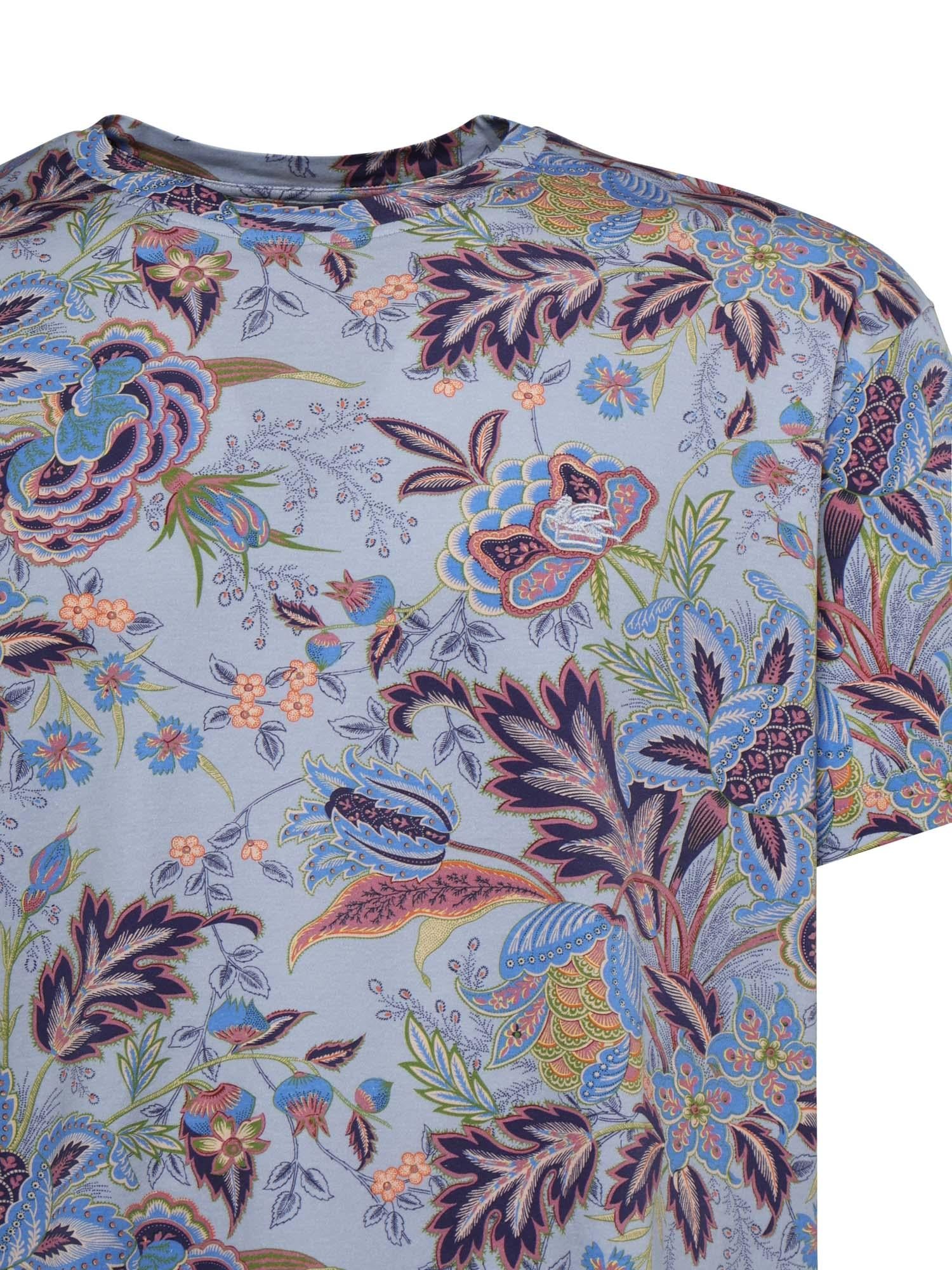 T-shirt con stampa floreale MRMA0002 AK940X0880 ETRO 