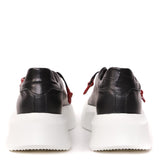 SNEAKERS NEMESIS IN NAPPA COLORE NERO NEMESIS 2 NAPPA NAPPA/COCCONERO/NERO GIULIANO GALIANO 