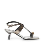 Sandali in pelle laminata GD11G MIX SUGAR+ORO DONNARI' 