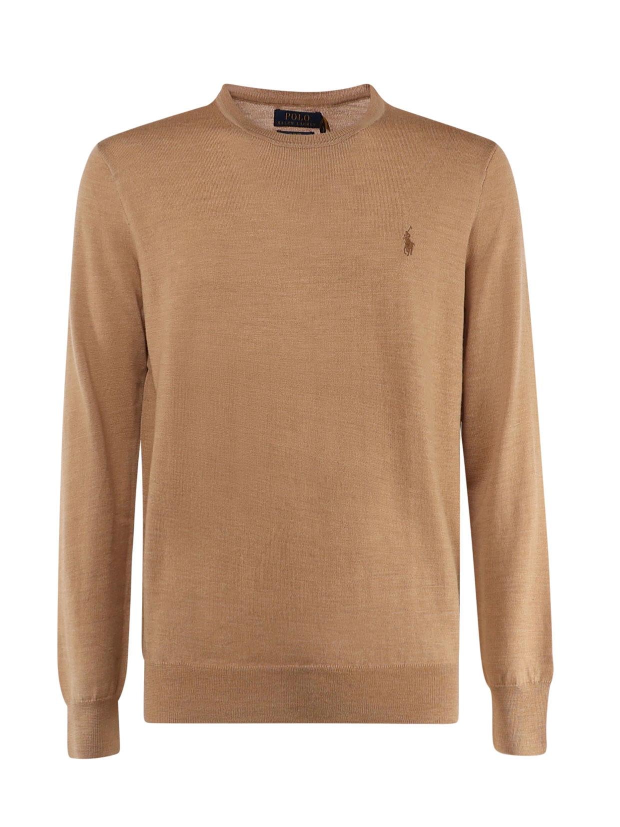 Maglia in lana con logo<BR/> 710946143 009 POLO RALPH LAUREN 