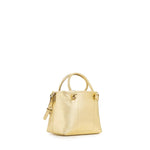 Mini bag in pelle con logo 73BP9VT02 LOLLI POPPOP GOLD V° 73 