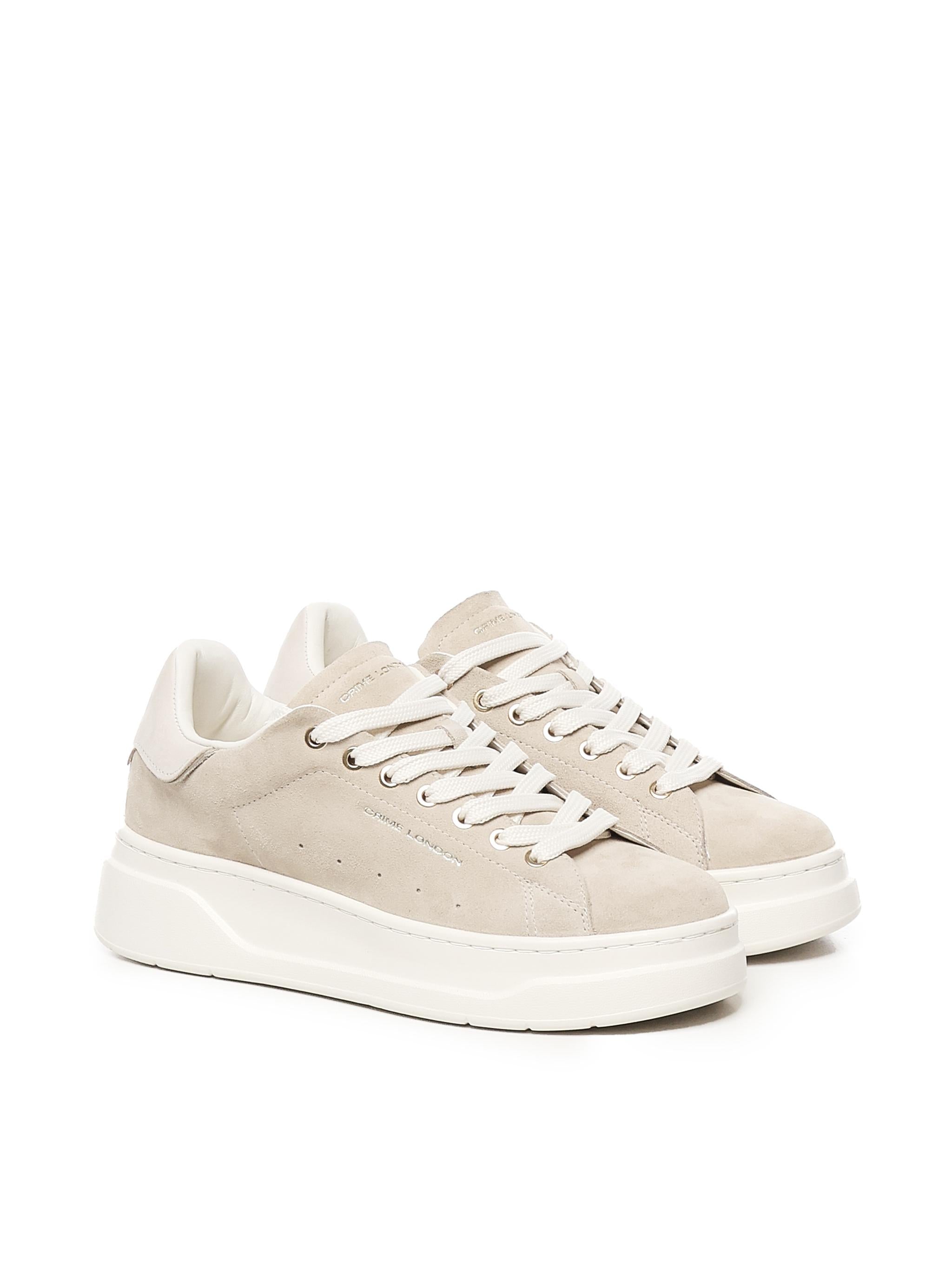 Sneakers Sonik in camoscio 21801AA7 SAND CRIME LONDON 