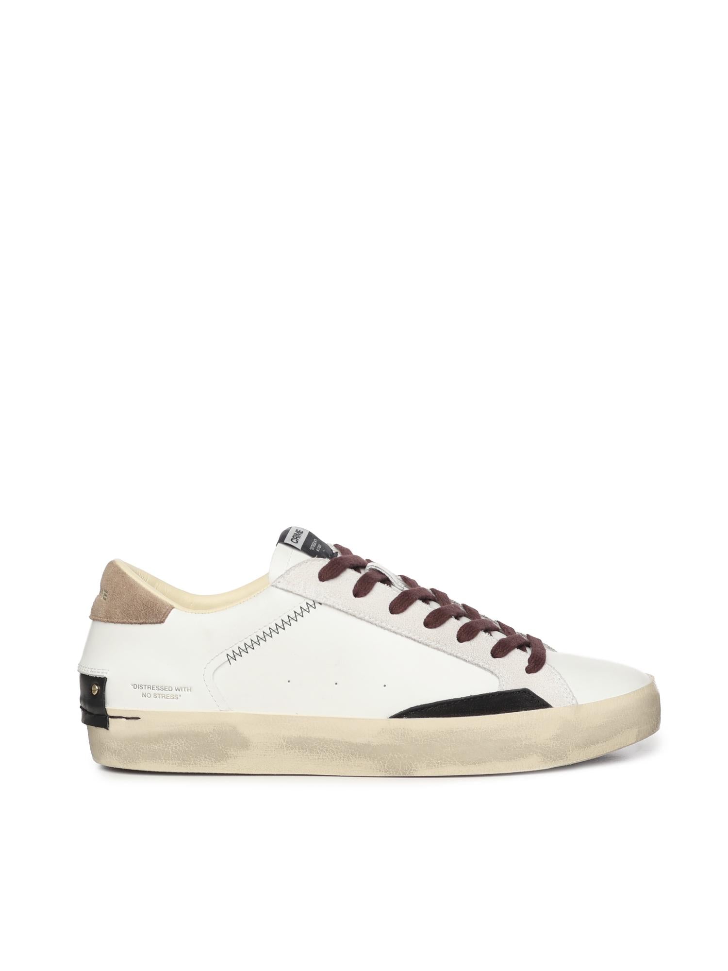 Sneakers Distressed<BR/> 11001AA8 WHITE CRIME LONDON 