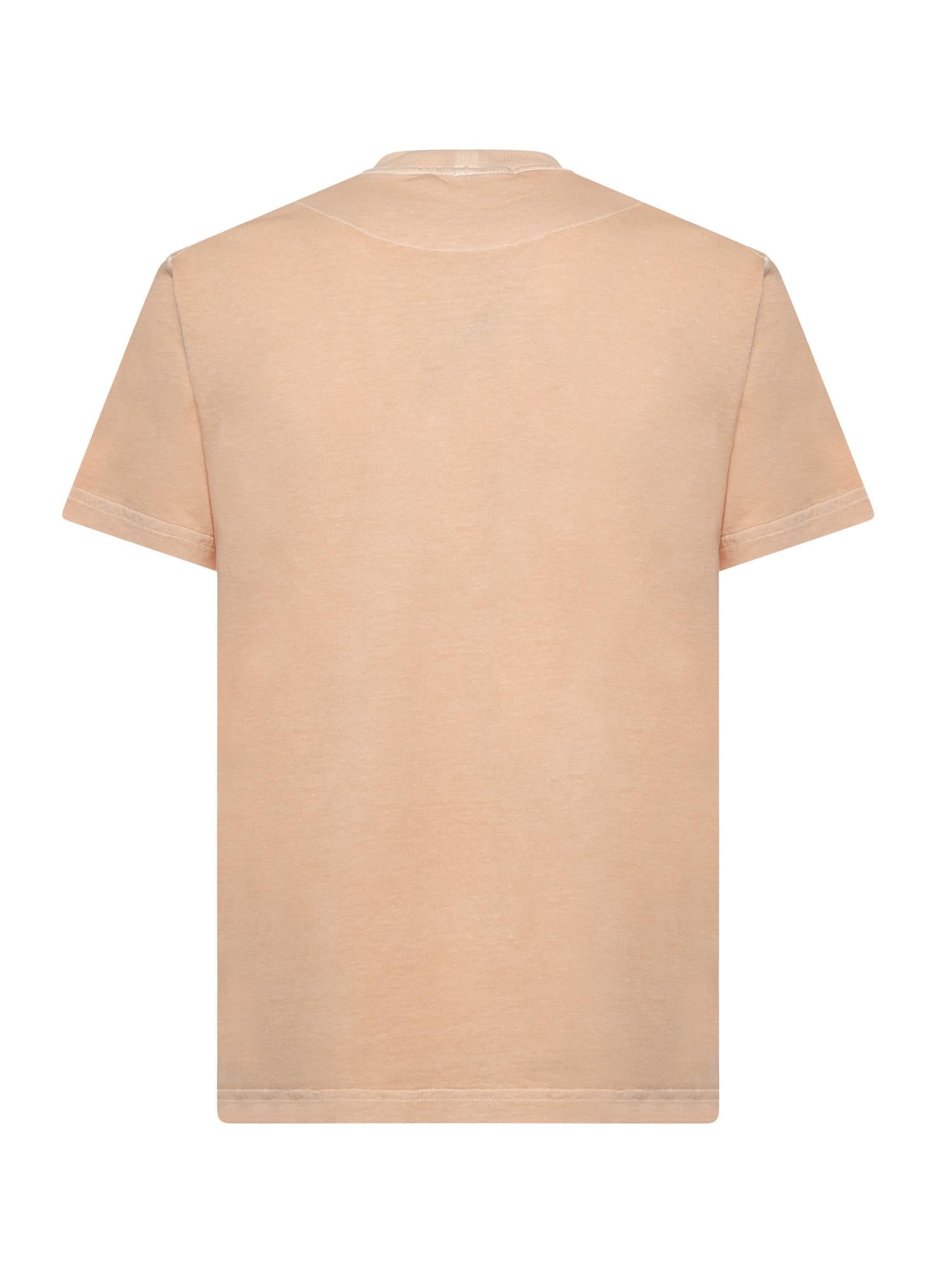 T-shirt con patch Compass L1S152100032 S0057V018E STONE ISLAND 