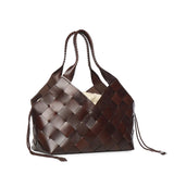 Borsa tote Castello in pelle 8111 DK BROWN DRAGON DIFFUSION 