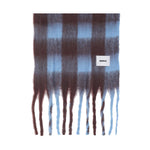 Sciarpa check con logo AC004V4 MUL BONSAI 