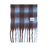 Sciarpa check con logo AC004V4 MUL BONSAI 