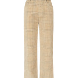 Pantaloni in cotone Check 8113484 B9368 BURBERRY 