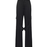 Pantalone Utility Chaps in raso 126CPA558TA0007 9999 COURREGES 