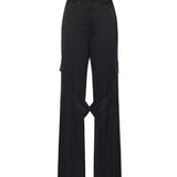 Pantalone Utility Chaps in raso 126CPA558TA0007 9999 COURREGES 