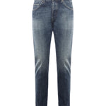 Jeans Icon in denim<BR/> UP563 DF0282ULH9800 DONDUP 