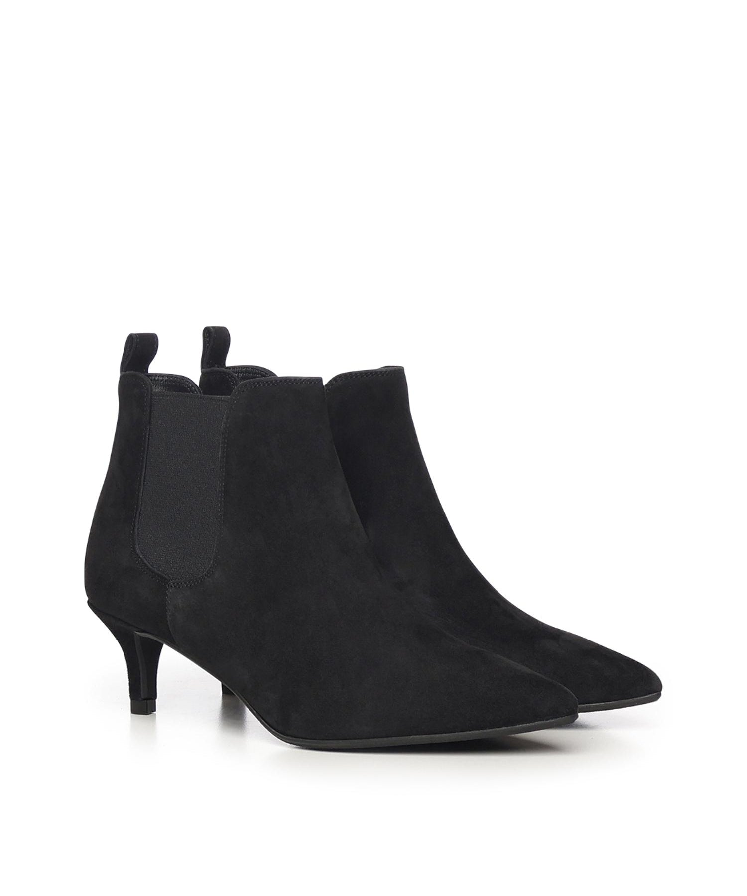 Stivaletti Deva Beat in pelle scamosciata A56099 NERO CARMENS 