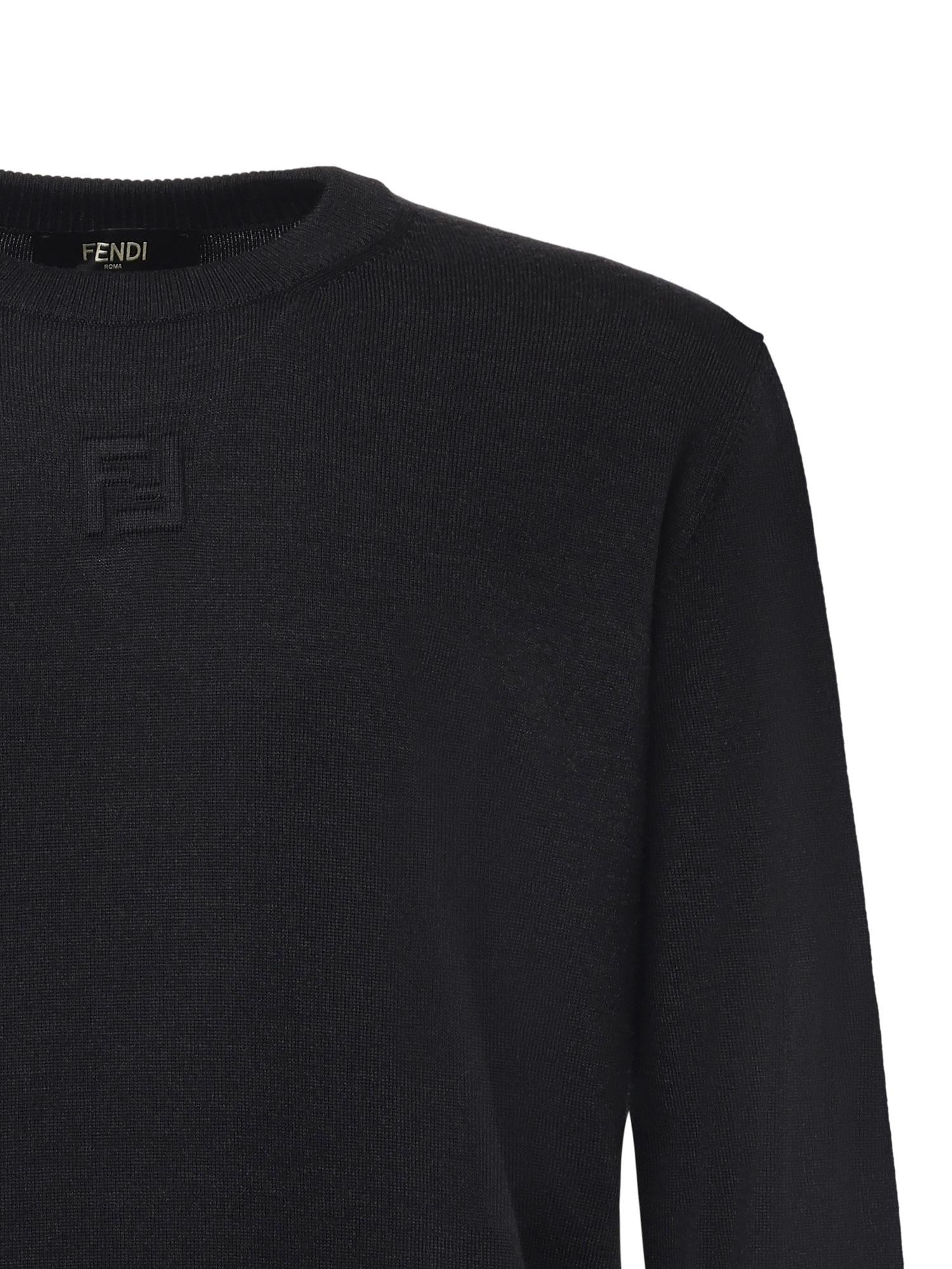 Pullover in lana FZX091 ASH3F0TY3 FENDI 