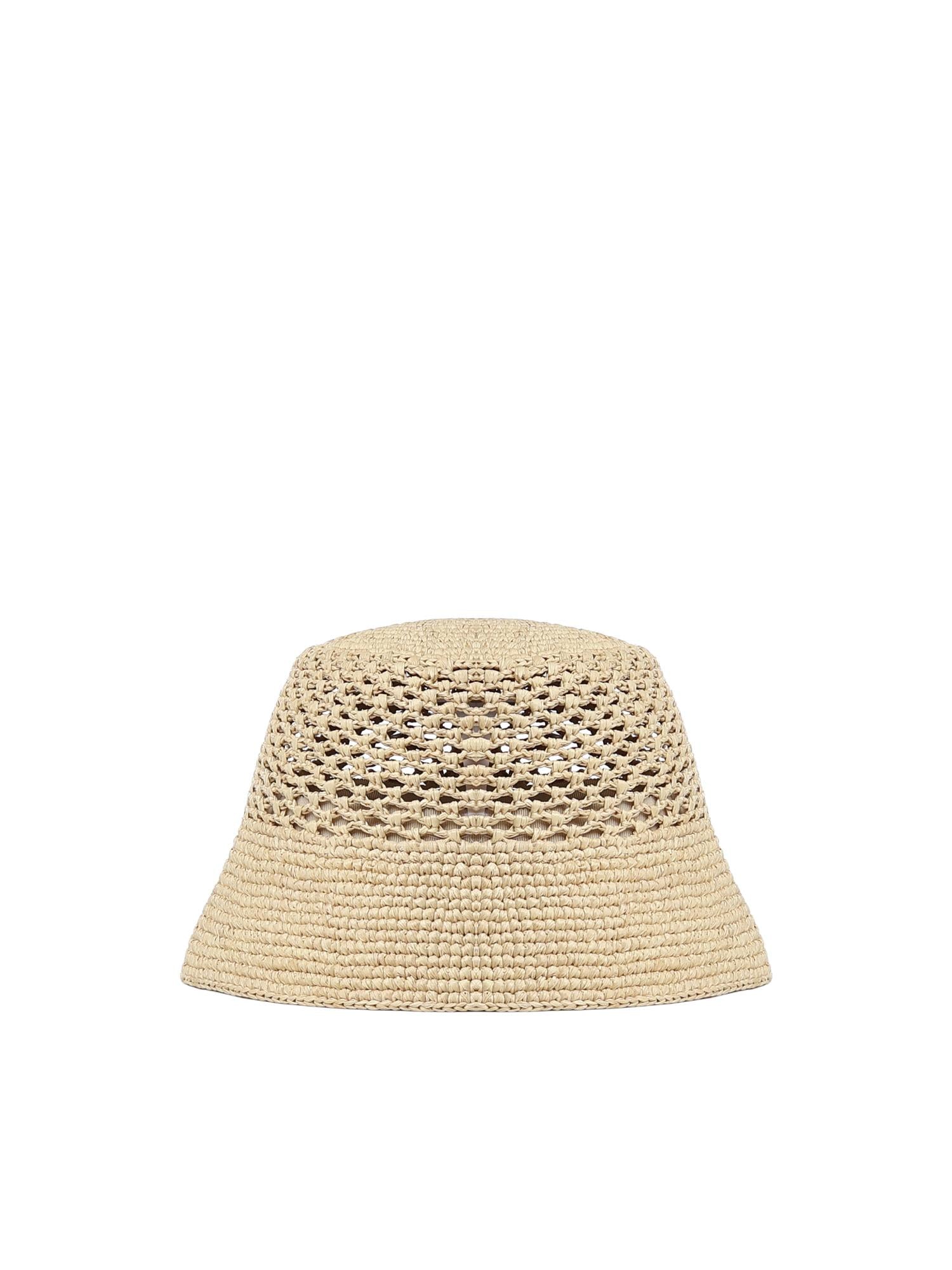 Bob Anagram in rafia e pelle di vitello<BR/> K820HB1XD0 2123 LOEWE 