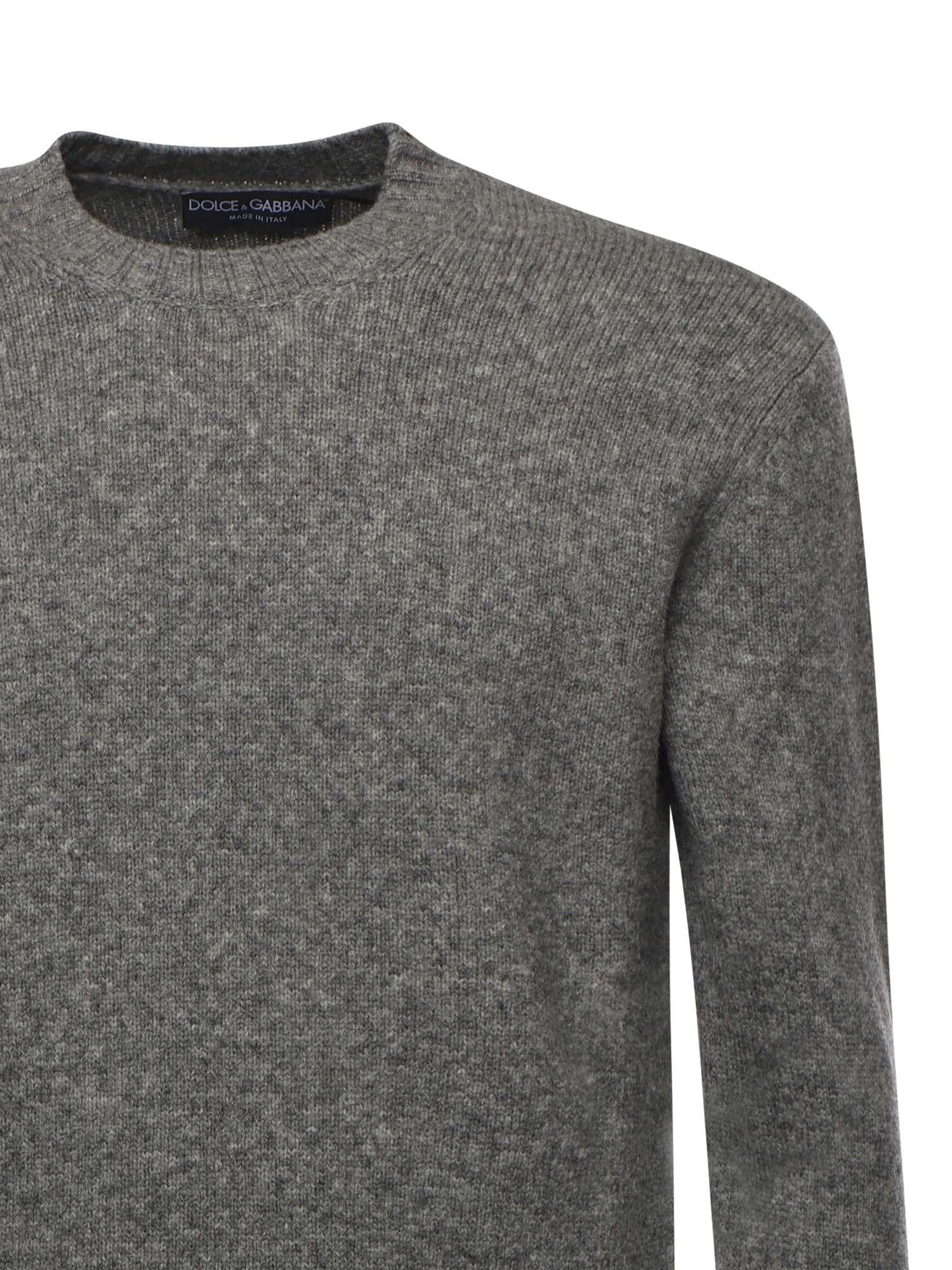 Basic wool blend sweater GXX02T JFMILS8291 DOLCE & GABBANA 