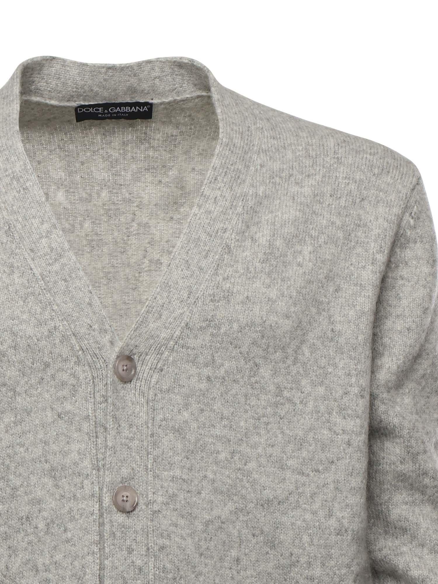 Cardigan in misto lana GXV76T JFMIMN0038 DOLCE & GABBANA 