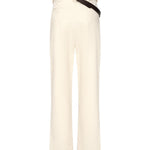 Pantaloni incrociati con cintura 105071 A2JPC21 PINKO 