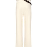 Pantaloni incrociati con cintura 105071 A2JPC21 PINKO 