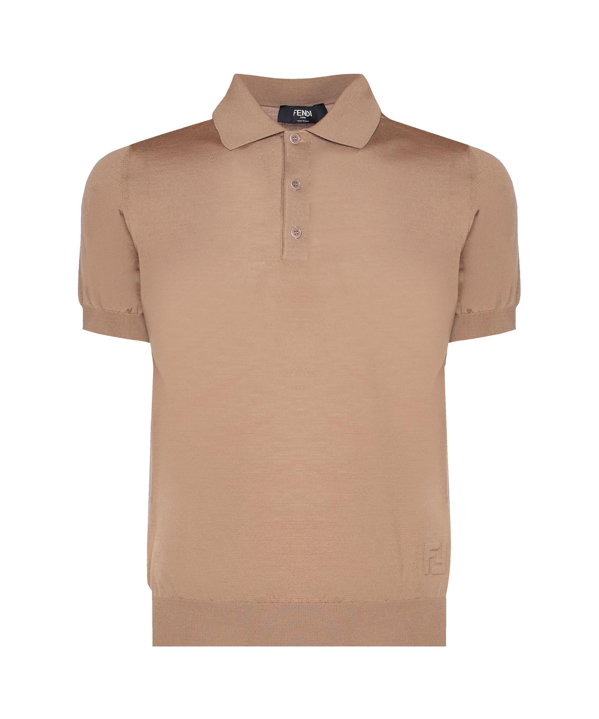 Polo in lana vergine FZC349 AR88F0TZ8 FENDI 