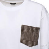 T-shirt in tasca a contrasto QF5039 J478314001 LIU JO 
