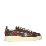 Sneakers Dallas low 'Floral' in suede ADLW EY03 AUTRY 