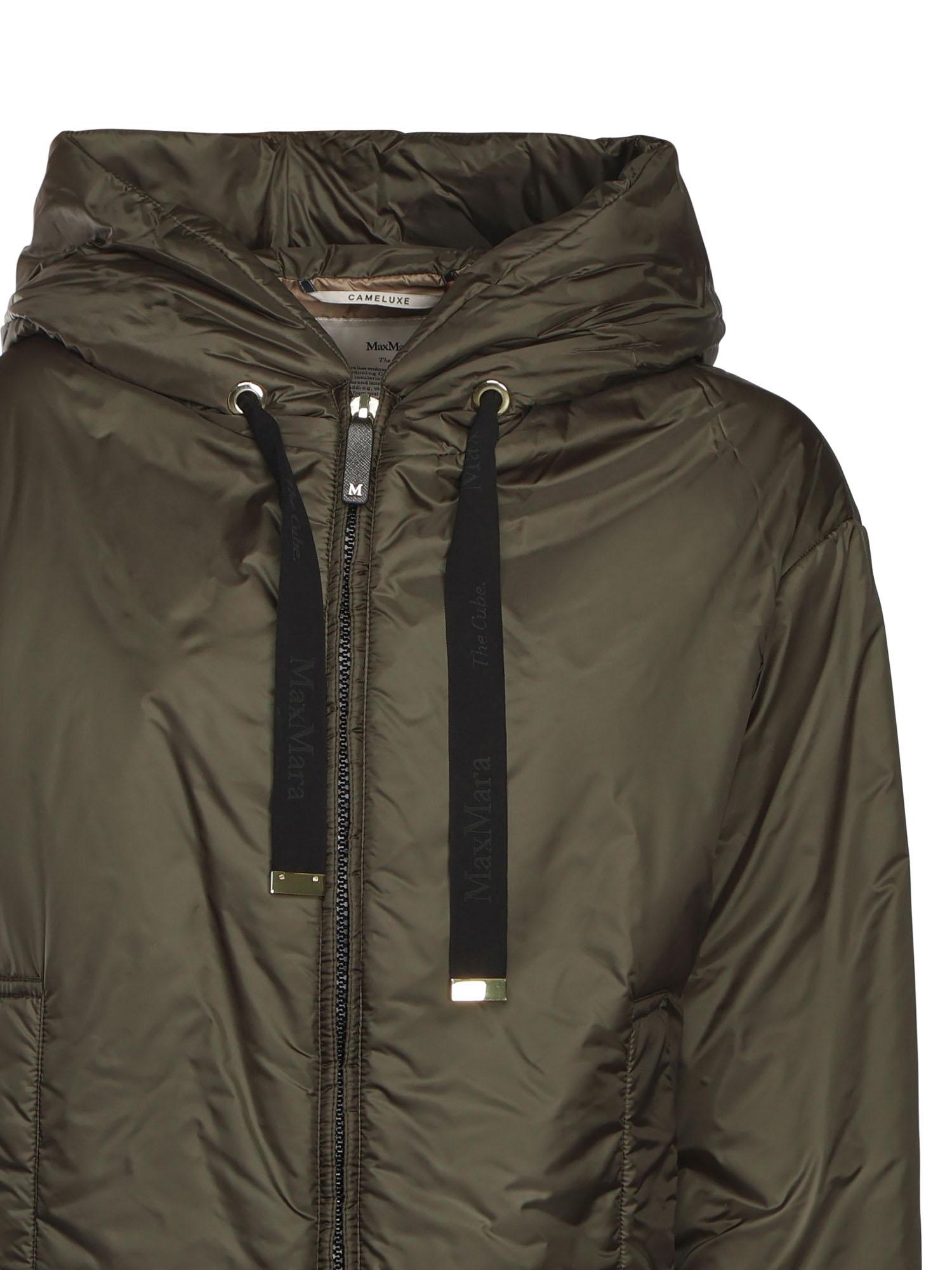 Giacca imbottita in tela antigoccia 2529486104600 087 MAX MARA THE CUBE 