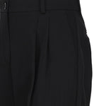 Pantaloni a vita alta con pieghe FTC17T FUBGBN0000 DOLCE & GABBANA 