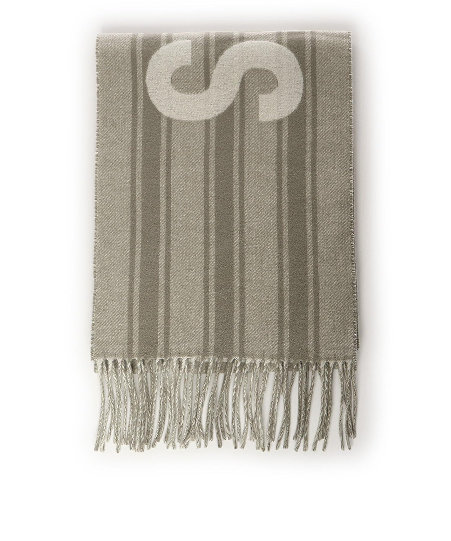 Sciarpa con frange e logo<BR/> ACU00435AOT4001 5BJ JACQUEMUS 