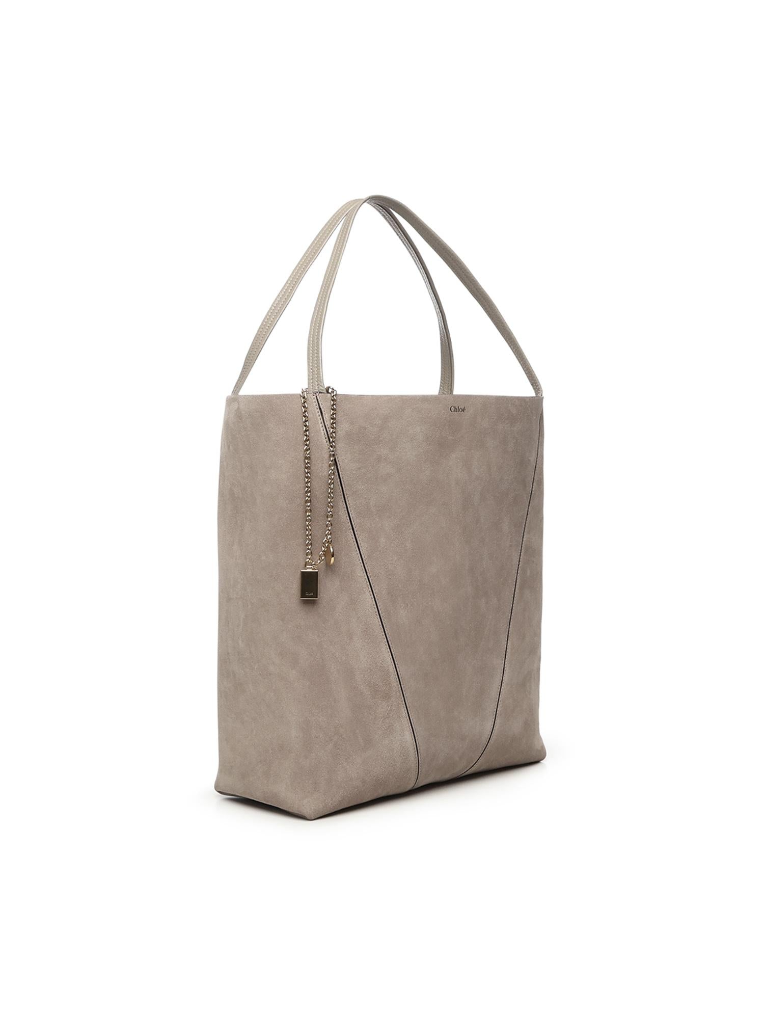 Tote bag grande Chloé Spin CHC25AS810P99 23W CHLOÉ 