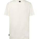 T-shirt con stampa logo FAECMTK8458 PJY002N01OF PHILIPP PLEIN 