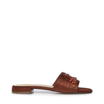 Sandali flat Kayla con cristalli 73SC9YM01RIC KAYLA FLATCIOCCOLATO V° 73 