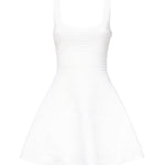 Abito skater in rafia AA9R2688K067B 000 ALAIA 