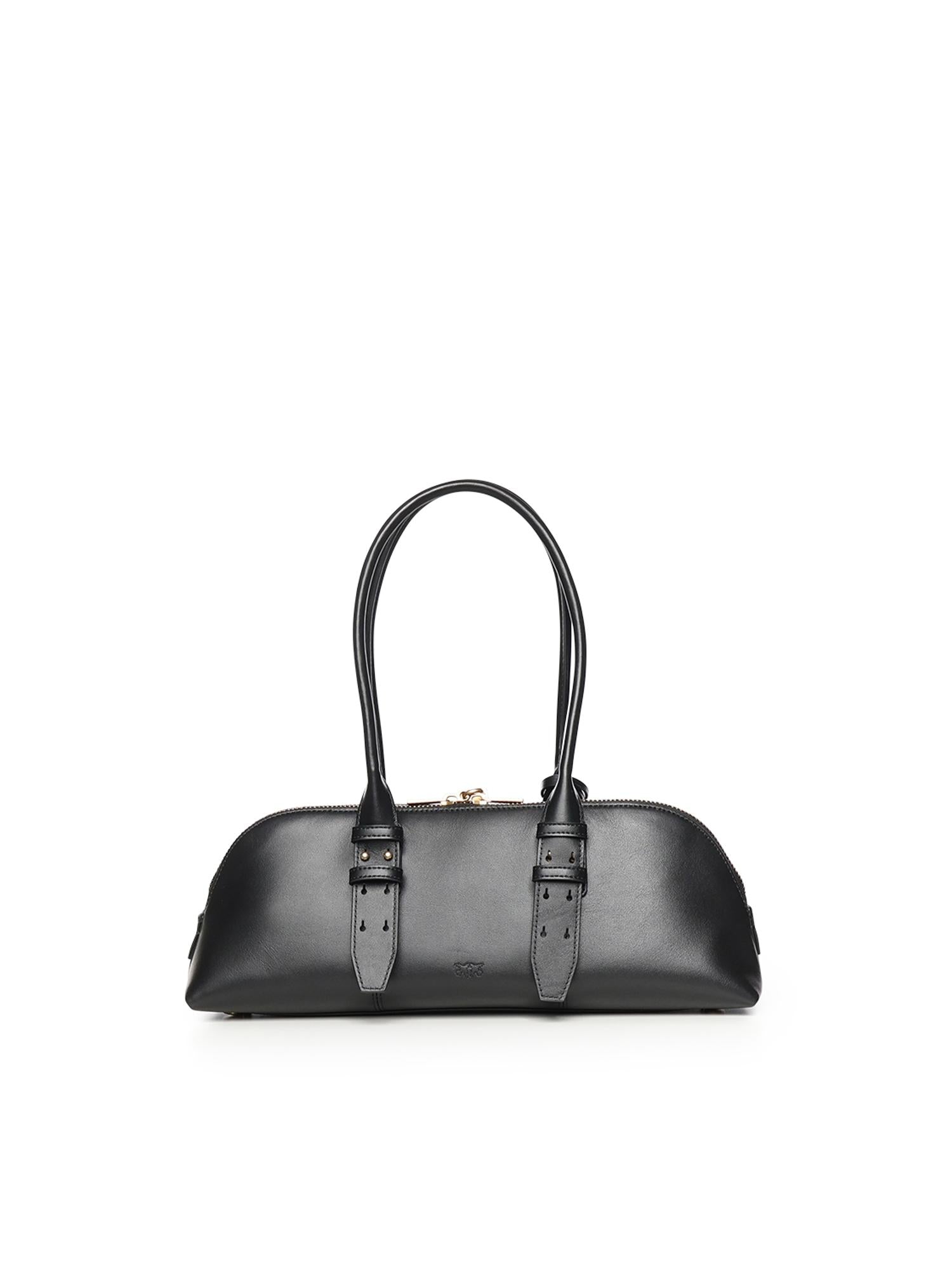 Borsa bowling Escape Bag Horizontal in pelle 106169 A0QOZ99Q PINKO 