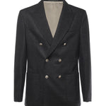 Giacca doppiopetto in lana<BR/> L75GIAK10TES0L163 15 ELEVENTY 