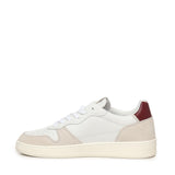 SNEAKERS COURT 2.0 BASIC IN PELLE E CAMOSCIO BEIGE M431 C2-BAWX D.A.T.E. 