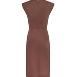 Abito longuette in lino 106521 A34IL78 PINKO 