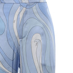 Pantaloni in seta stampa Marmo 6HRT12 6H761005 PUCCI 