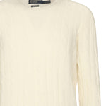 Maglia in cashmere a trecce 710876728 010 POLO RALPH LAUREN 