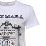 T-shirt in jersey di cotone 2611941062600 020 MAX MARA 
