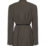 Giacca check in lyocell 857365 TTO382866 BALENCIAGA 