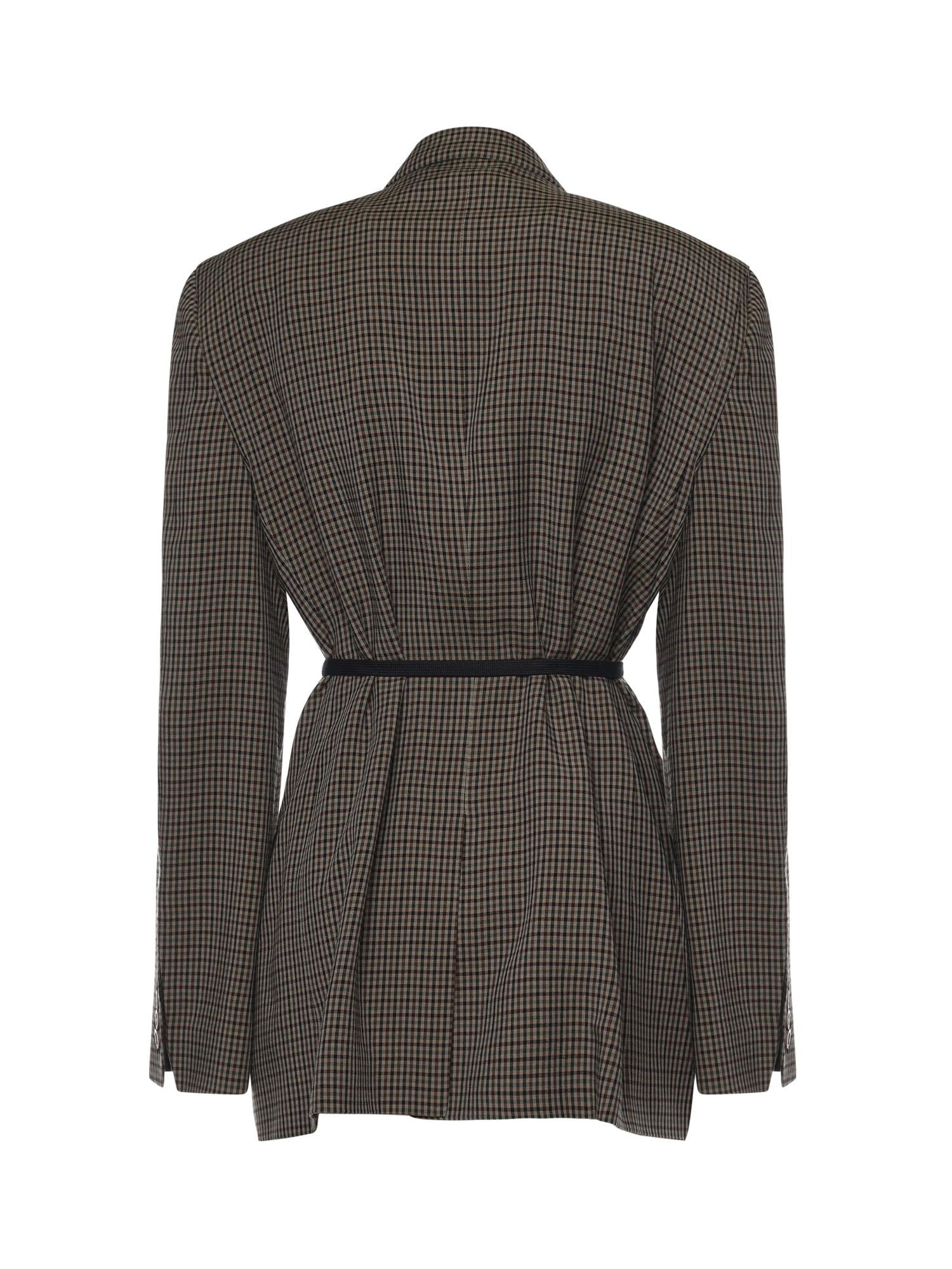 Giacca check in lyocell 857365 TTO382866 BALENCIAGA 