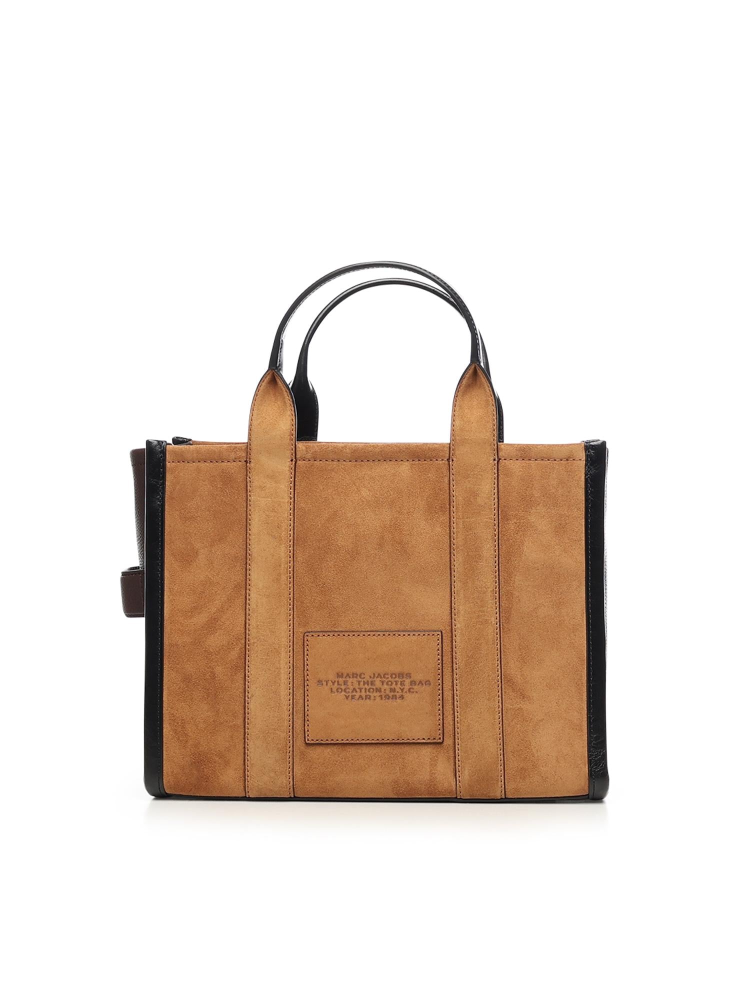 Borsa The medium tote in pelle scamosciata 2F5HTT029H01 860 MARC JACOBS 